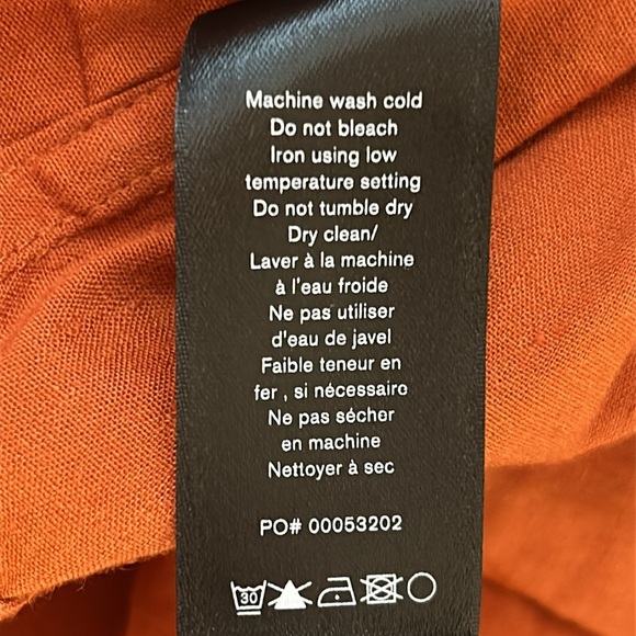 Rag & Bone Women's Cropped M65 Field Jacket color Rust size Medium - Picture 10 of 16